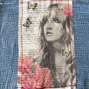 The Nu Vintage blue button down Stevie Nicks size small